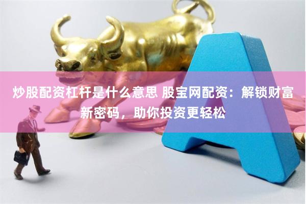炒股配资杠杆是什么意思 股宝网配资：解锁财富新密码，助你投资更轻松